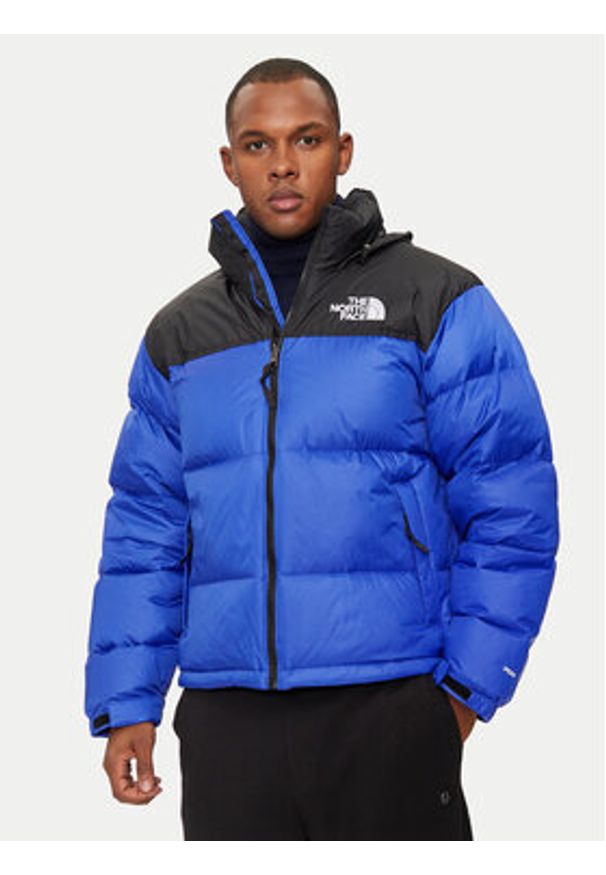 The North Face Kurtka puchowa 1996 Retro Nuptse NF0A3C8D Niebieski Regular Fit. Kolor: niebieski. Materiał: syntetyk. Styl: retro