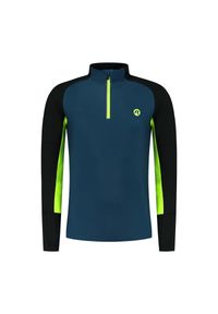 ROGELLI - Bluza do biegania męska Rogelli Enjoy 2.0. Kolor: zielony, wielokolorowy, niebieski, czarny, żółty