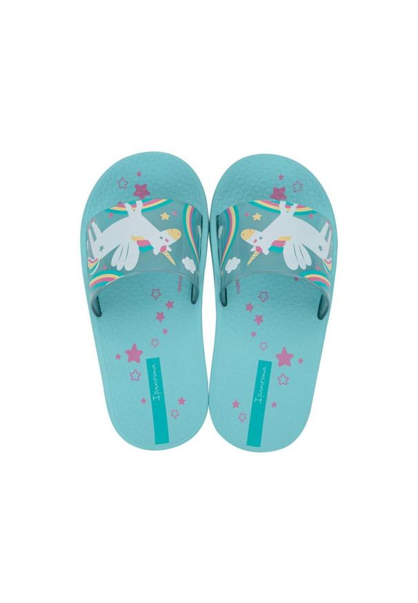Klapki dziecięce Ipanema Urban VI Slide Kids. Kolor: niebieski. Styl: sportowy