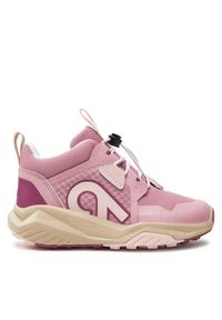 Reima Sneakersy 5400134A Różowy. Kolor: różowy. Materiał: materiał