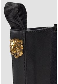 Just Cavalli - JUST CAVALLI Czarne botki Fondo Kaili Kombat, Rozmiar 41. Kolor: czarny #5