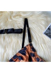 Intica - Zestaw bielizny sześcioczęściowy elegancki Antonella. Materiał: materiał, skóra #5