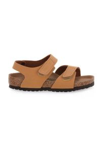 Buty do chodzenia dla dzieci Birkenstock Palu Earthly Caramel Calz S Veg. Zapięcie: rzepy. Kolor: żółty. Materiał: materiał