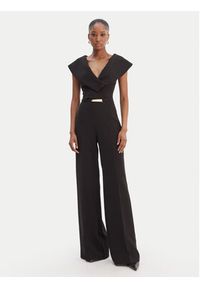 SIMONA CORSELLINI - Simona Corsellini Kombinezon P26CPTU00701 Czarny Regular Fit. Kolor: czarny. Materiał: syntetyk #4