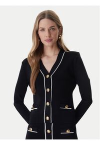 Marciano Guess Kardigan 6RGR02 5905Z Czarny Classic Fit. Kolor: czarny. Materiał: wiskoza #1