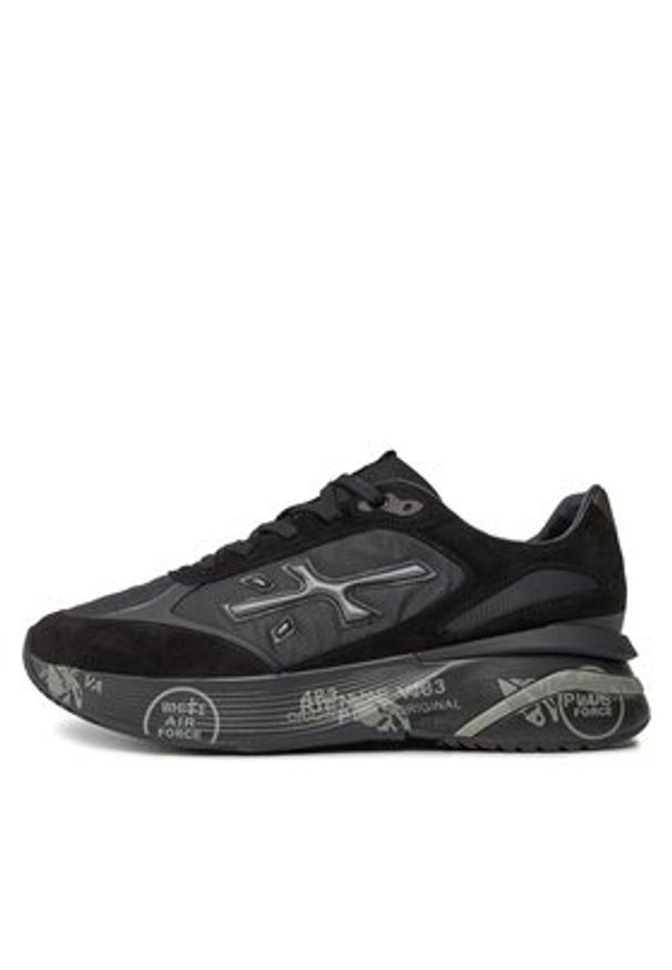 Premiata Sneakersy Moerun 6445 Czarny. Kolor: czarny. Materiał: skóra