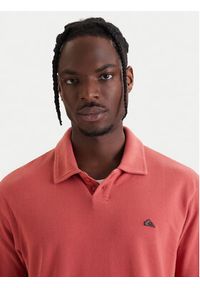 Quiksilver Polo Mw Pique Polo EQYKT04392 Bordowy Regular Fit. Typ kołnierza: polo. Kolor: czerwony. Materiał: bawełna #6