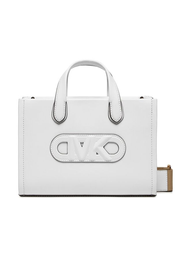 MICHAEL Michael Kors Torebka Gigi 30R4G3GM5L Biały. Kolor: biały. Materiał: skórzane
