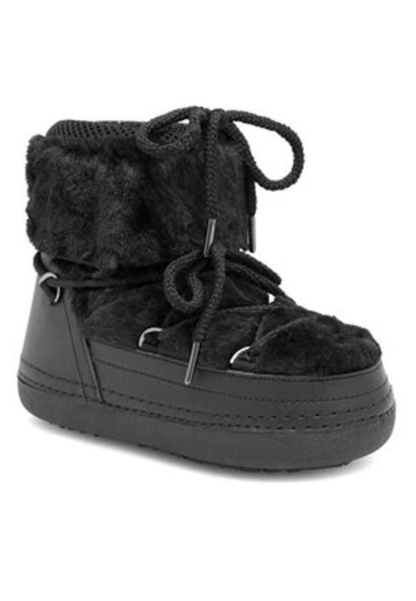 DeeZee Śniegowce SERAPHINE N9083 Czarny. Kolor: czarny. Materiał: materiał