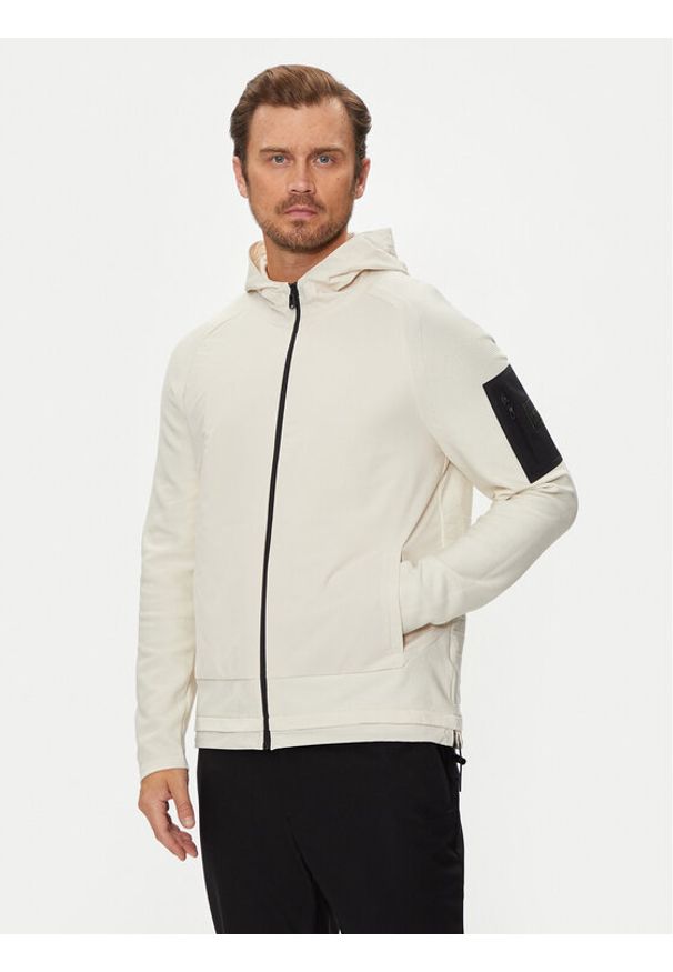 BOSS - Boss Kurtka przejściowa Modak 50517091 Écru Relaxed Fit. Materiał: wiskoza, syntetyk