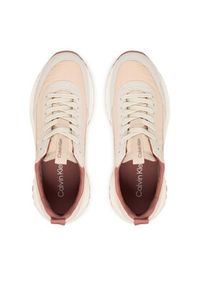 Calvin Klein Sneakersy Hike Runner Mg Nylon Mix YW0YW02075 Różowy. Kolor: różowy. Materiał: skóra #6