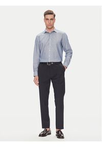 Pierre Cardin Koszula C6 11004.0403 Niebieski Slim Fit. Kolor: niebieski. Materiał: bawełna #4
