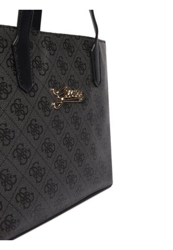 Guess Torebka J6RZ13 WFMF0 Czarny. Kolor: czarny. Materiał: skórzane