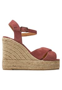 Castañer Espadryle Blaudell/8Ed/007 021746 Różowy. Kolor: różowy. Materiał: skóra, zamsz