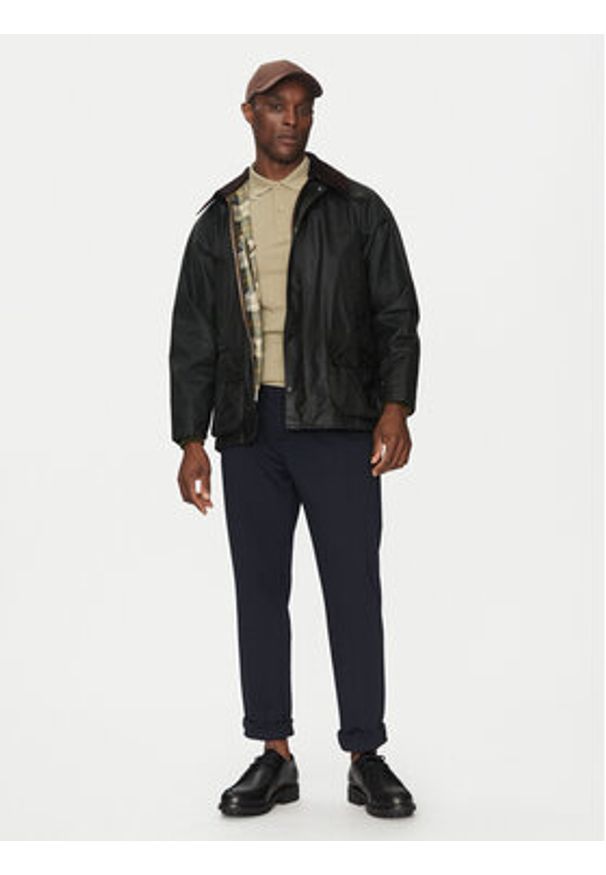 Barbour Kurtka przejściowa Bedale MWX0018SG91 Zielony Relaxed Fit. Kolor: zielony. Materiał: bawełna