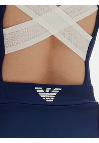 EA7 Emporio Armani Sukienka tenisowa 7W000202 AF13282 UB107 Granatowy Slim Fit. Kolor: niebieski. Materiał: syntetyk. Sport: tenis #4