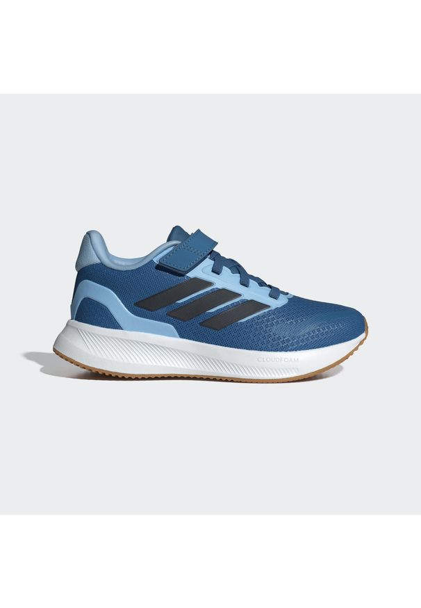 Adidas - Buty Runfalcon 5 Kids. Kolor: niebieski. Sport: bieganie