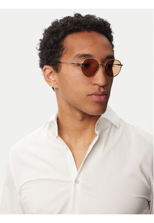 Guess Okulary przeciwsłoneczne GU00237 Złoty. Kolor: złoty