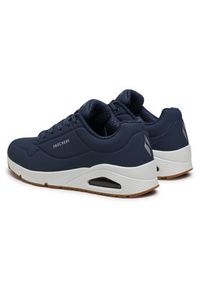 skechers - Skechers Sneakersy Uno-Stand On Air 52458/NVY Granatowy. Kolor: niebieski. Materiał: skóra #5