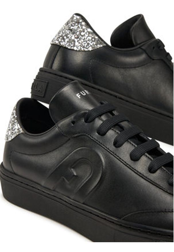 Furla Sneakersy Enjoy YJ10ENJ-BX3726-OSI00-4-401-20-PT-3500 S Czarny. Kolor: czarny. Materiał: skóra