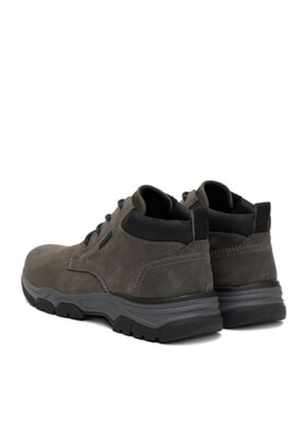 Rieker Półbuty CEO-31204-42 Szary. Kolor: szary. Materiał: zamsz, skóra