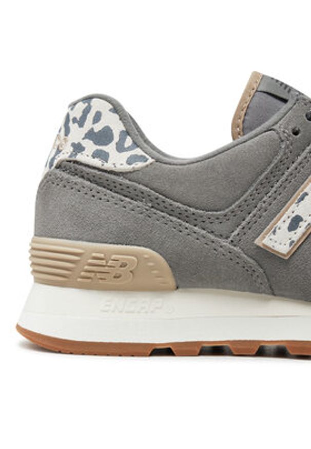 New Balance Sneakersy WL574IJ2 Szary. Kolor: szary. Materiał: skóra, zamsz. Model: New Balance 574