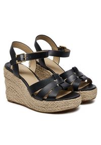 Lauren Ralph Lauren - LAUREN RALPH LAUREN Espadryle Soffia 802953961002 Czarny. Kolor: czarny. Materiał: skóra #2