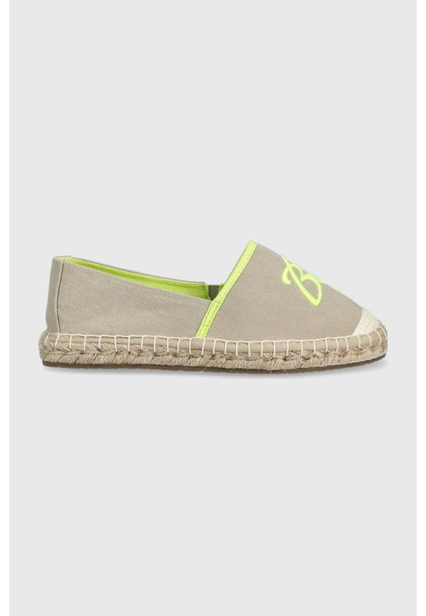 Big-Star - Big Star espadryle kolor beżowy. Kolor: beżowy. Materiał: materiał, guma