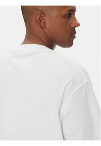 Versace Jeans Couture T-Shirt 78GAH6L1 Biały Regular Fit. Kolor: biały. Materiał: bawełna #3