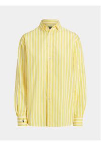 Polo Ralph Lauren Koszula Ls Rmsy St 211910743006 Żółty Regular Fit. Typ kołnierza: polo. Kolor: żółty. Materiał: bawełna #4