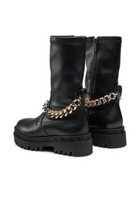 Badura Botki 3040-1 Czarny. Kolor: czarny. Materiał: skóra #5