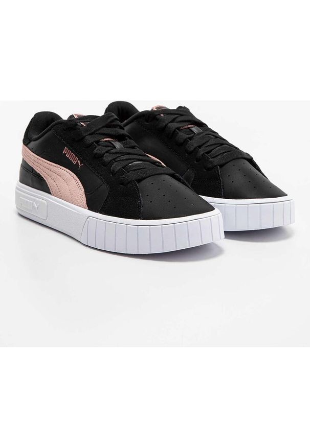 Buty do chodzenia damskie Puma Cali Star Mix. Kolor: czarny. Materiał: guma, materiał, syntetyk. Sport: turystyka piesza