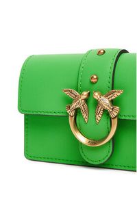 Pinko - PINKO Torebka Love One Micro C . AI 24-25 PCPL 100064 A0F1 Zielony. Kolor: zielony. Materiał: skórzane #5
