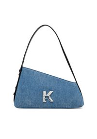 Torebka Karl Lagerfeld Jeans. Kolor: niebieski