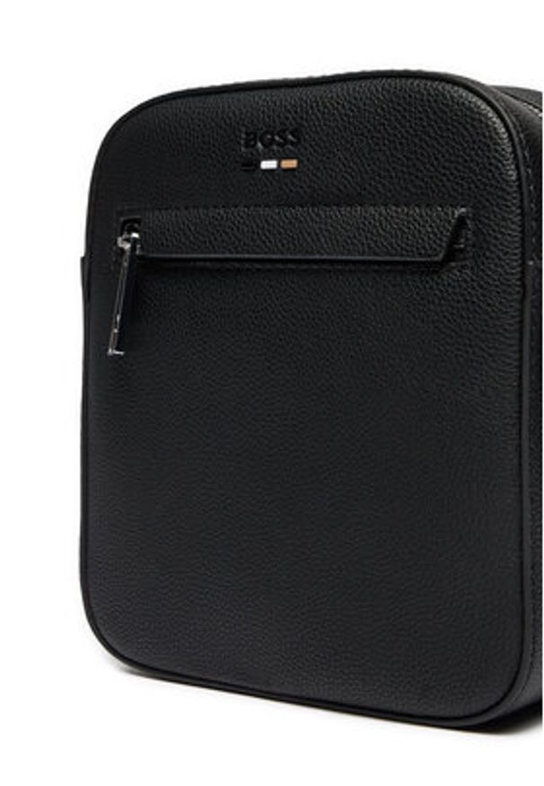 BOSS - Boss Saszetka Ray Ns 50536475 Czarny. Kolor: czarny. Materiał: skóra