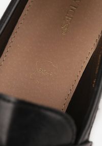 Renee - Czarne Mokasyny Vices z Marszczeniem i Wkładką ze Skóry Naturalnej Mestia. Okazja: na co dzień. Kolor: czarny. Materiał: skóra. Styl: casual, elegancki, klasyczny #5