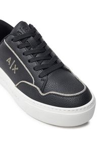 Armani Exchange Sneakersy XDX160 XV888 T780 Czarny. Kolor: czarny. Materiał: skóra #3