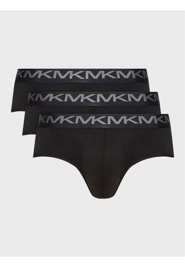 Michael Kors Komplet slipów 6BR1L10033 Czarny. Kolor: czarny. Materiał: bawełna
