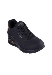 skechers - Buty na co dzień damskie SKECHERS UNO WEDGE - Hi Steps. Okazja: na co dzień. Kolor: czarny #2