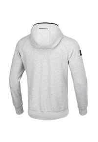 PITBULL - Bluza męska Pitbull rozpinana z kapturem Harris ADCC. Typ kołnierza: kaptur. Kolor: wielokolorowy, czarny, szary