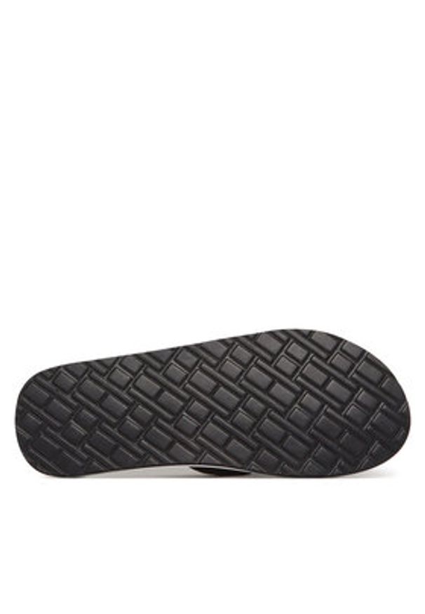 TOMMY HILFIGER - Tommy Hilfiger Japonki Corporate Hilfiger Beach FM0FM05436 Czarny. Kolor: czarny. Materiał: materiał