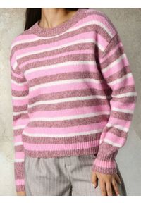 Sinsay - Sweter w paski - wielobarwny. Wzór: paski