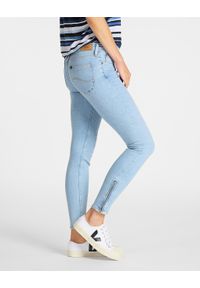 Lee - LEE SCARLETT SKINNY CROPPED DAMSKIE SPODNIE JEANSOWE LIGHT COROVAL L30CMFOC 112106363 #6