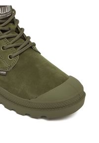 Palladium Trapery Pampa Hi Nbk 79495-308-M Zielony. Kolor: zielony. Materiał: nubuk, skóra