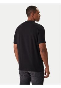 Karl Lagerfeld - KARL LAGERFELD T-Shirt 755053 561221 Czarny Regular Fit. Typ kołnierza: dekolt w karo. Kolor: czarny. Materiał: bawełna #3