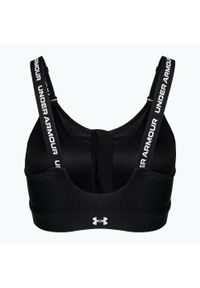 Biustonosz fitness Under Armour Infinity High Zip 2.0. Kolor: czarny. Sport: fitness