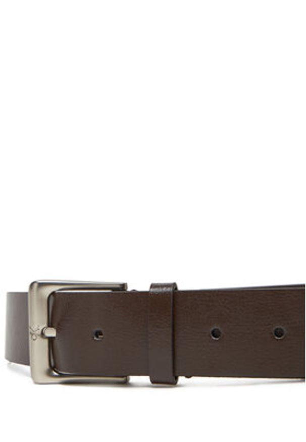 Calvin Klein Pasek Męski Classic Buckle 35Mm LV04G7027G Kolorowy. Materiał: skóra. Wzór: kolorowy