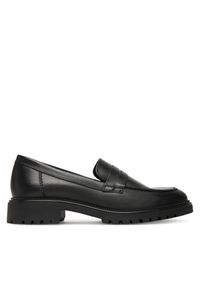 Loafersy Tamaris. Kolor: czarny