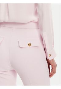 Elisabetta Franchi Spodnie materiałowe PA-089-51E2-V290 Różowy Regular Fit. Kolor: różowy. Materiał: syntetyk #4