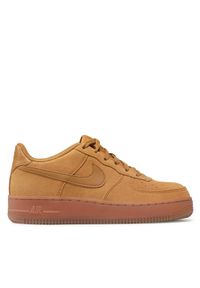 Nike Sneakersy Air Force 1 Lv8 3 (Gs) BQ5485 700 Brązowy. Kolor: brązowy. Materiał: zamsz, skóra. Model: Nike Air Force #1